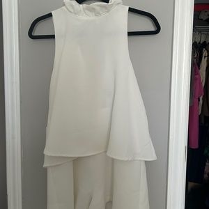 NWT- White Romper - size small